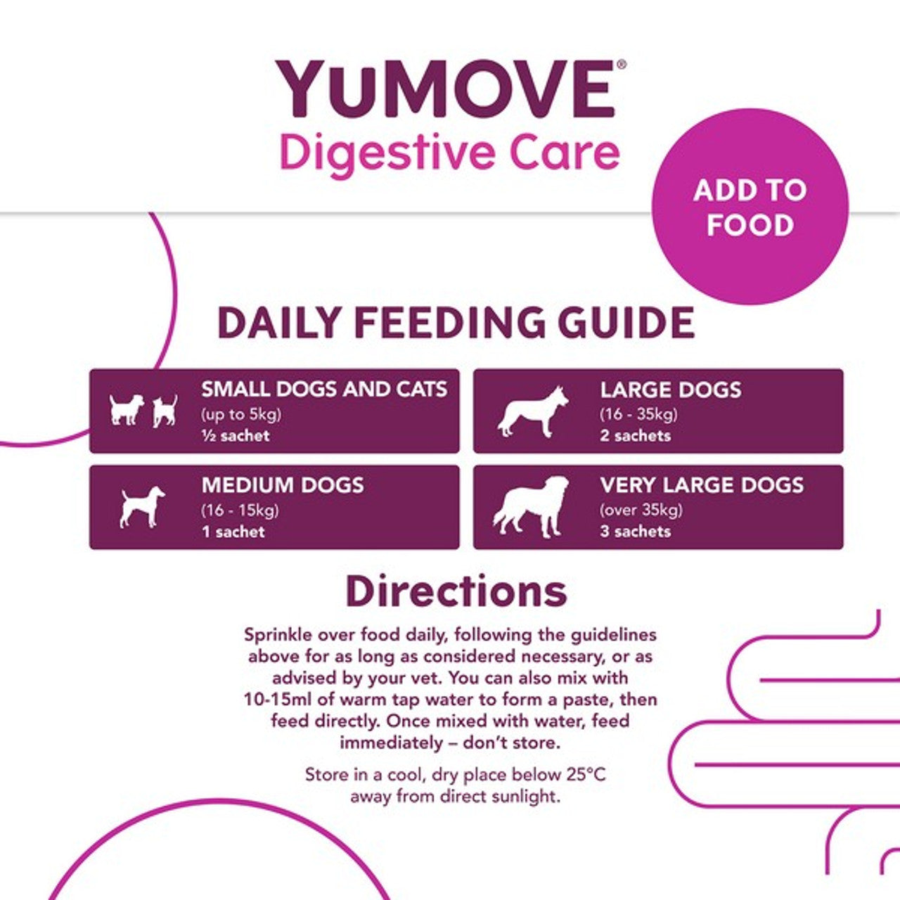 YuMOVE Digestive Care PLUS 6 sachets