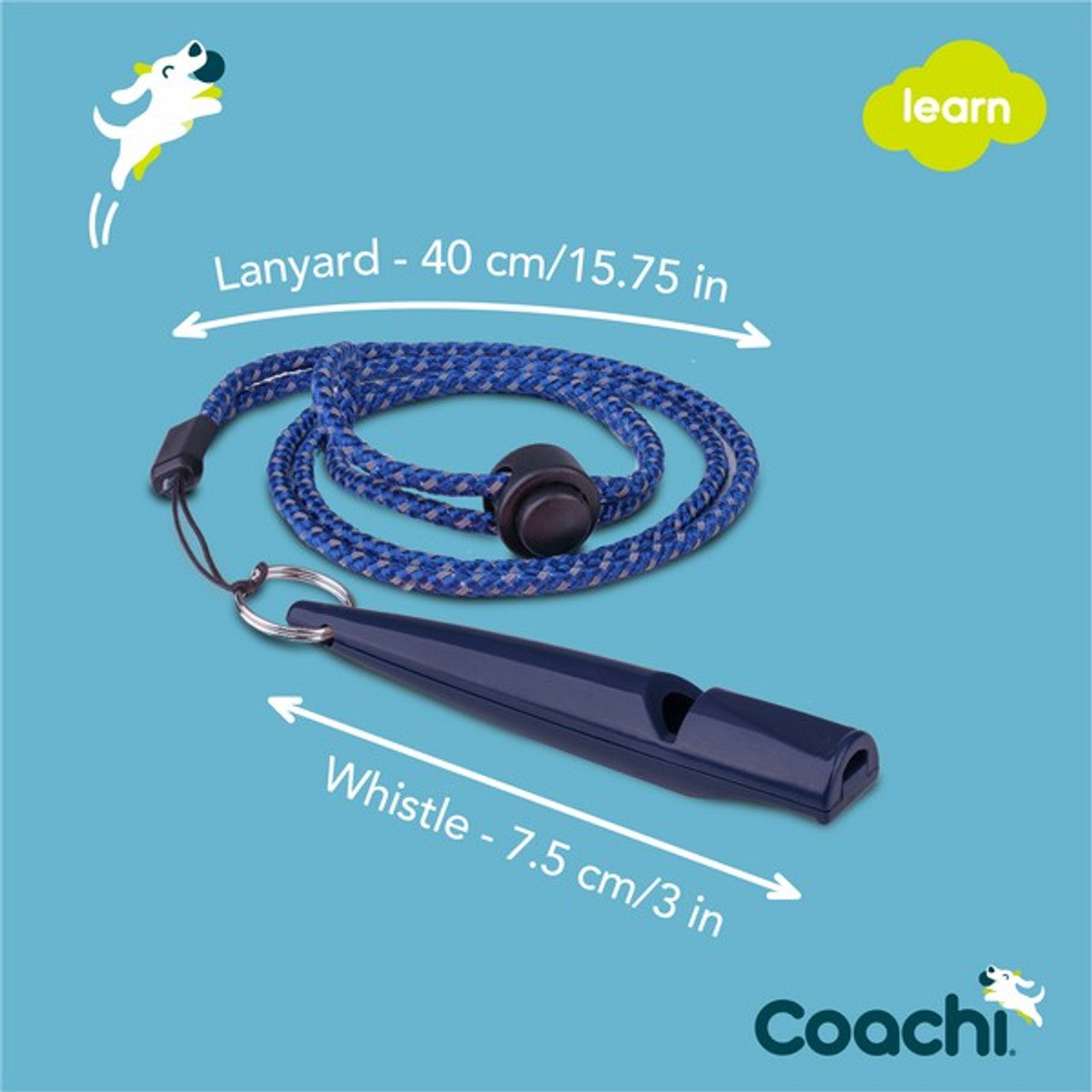 CoA Coachi Training Whistle Navy