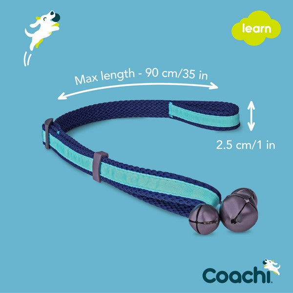 Coachi Toilet Training Bells Navy & Light Blue