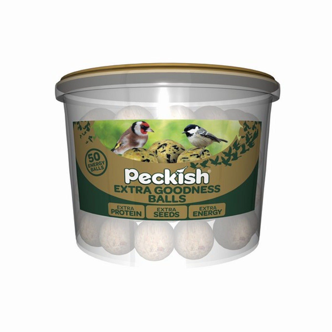 Peckish Extra Goodness Energy Ball 50 Tub (70g)