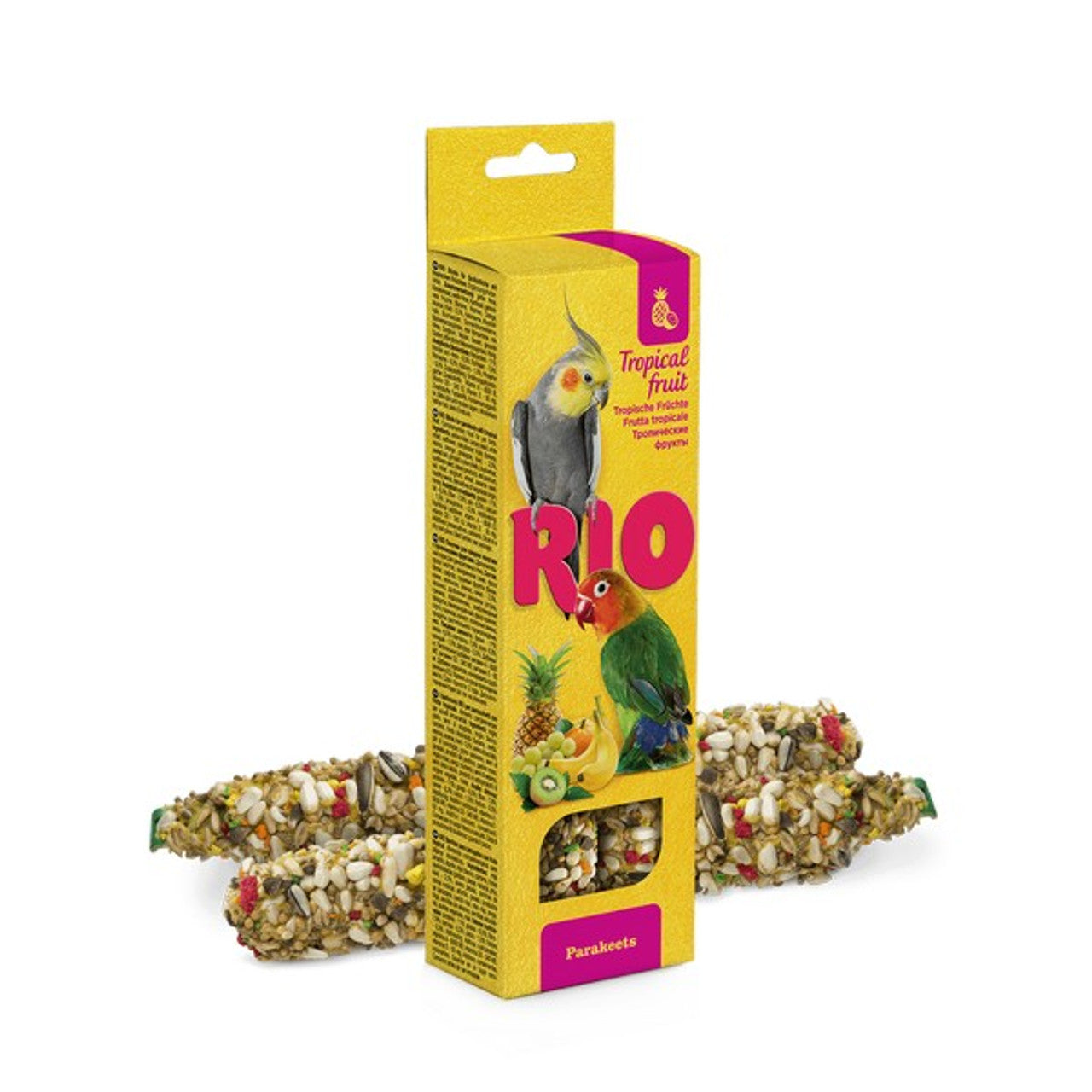 RIO Sticks for Parakeets with Tropical Fruit 2x75 g