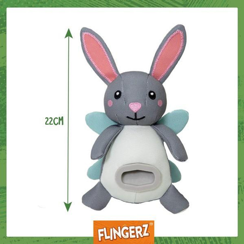 Rosewood Flingerz Rabbit Throw Toy