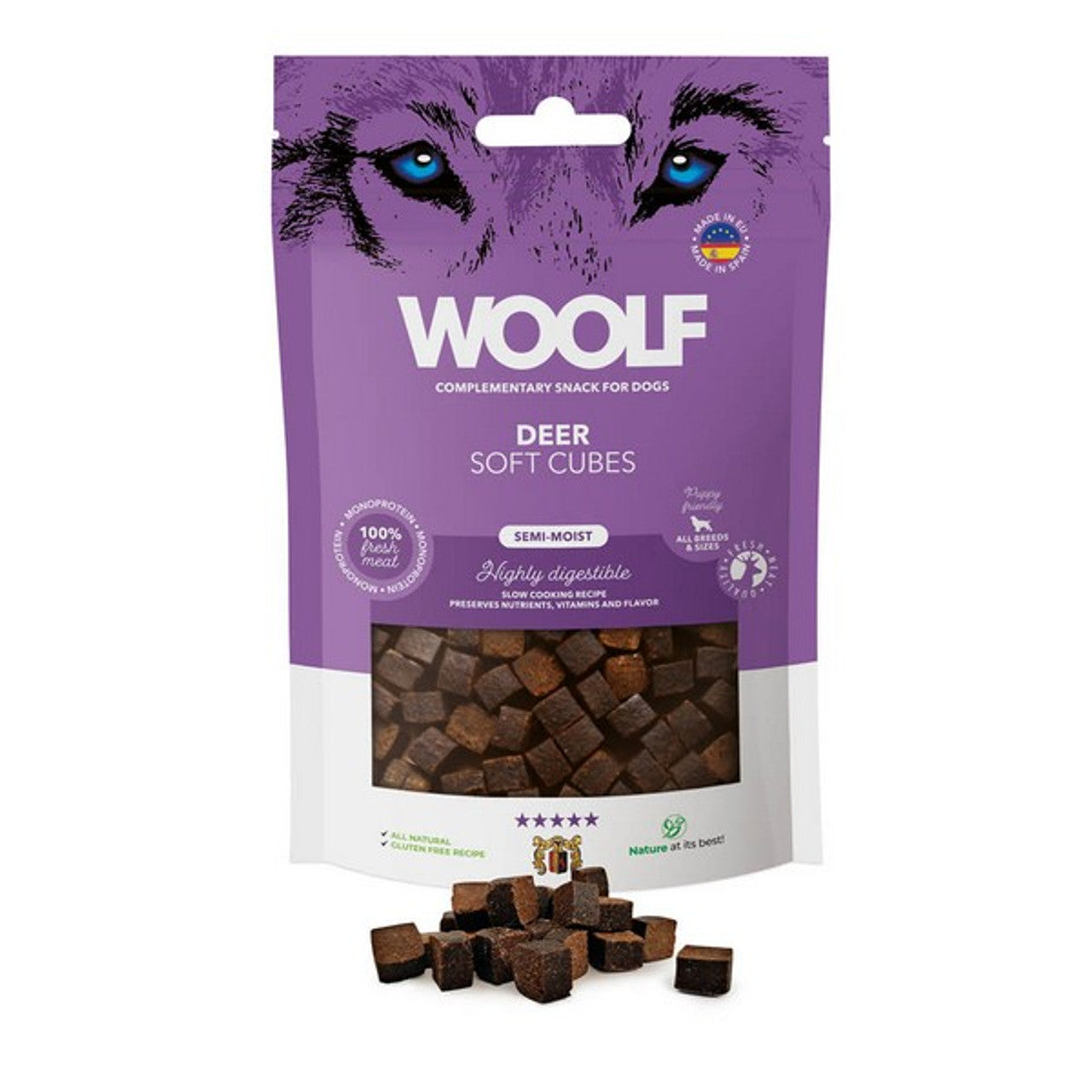 CoA Woolf Soft Cubes Deer 100g