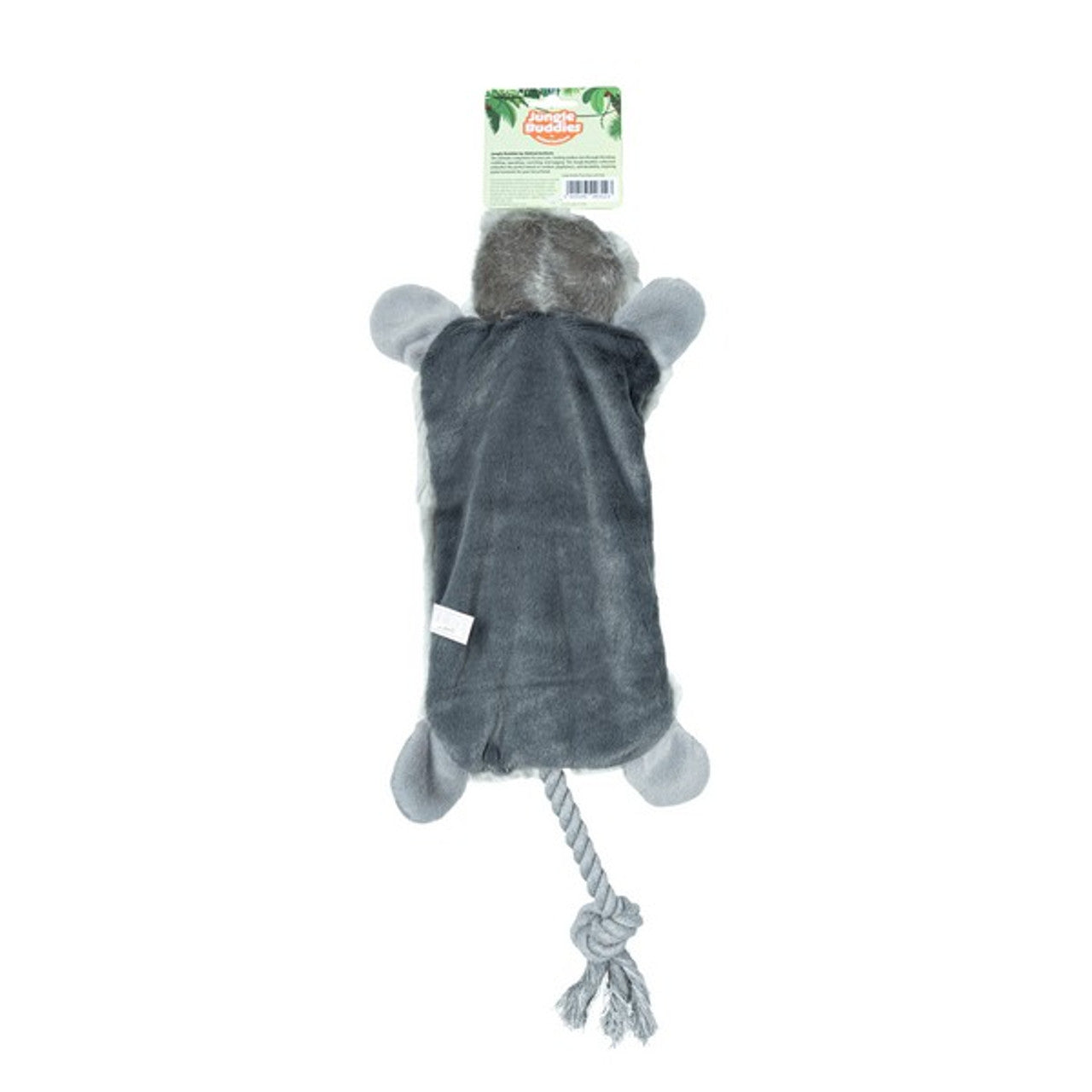 Animal Instincts Jungle Buddies Plush Hippo with Rope