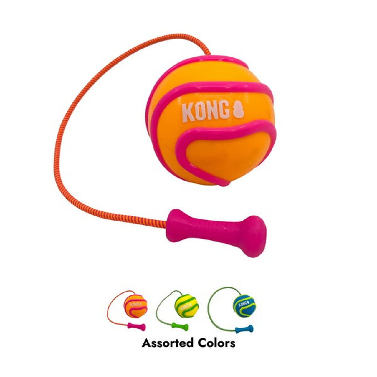 KONG Bunji High-Viz Ball Assorted Large