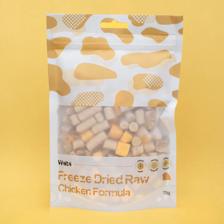 Waita Freeze Dried Chicken Formula Pet Treats 75g