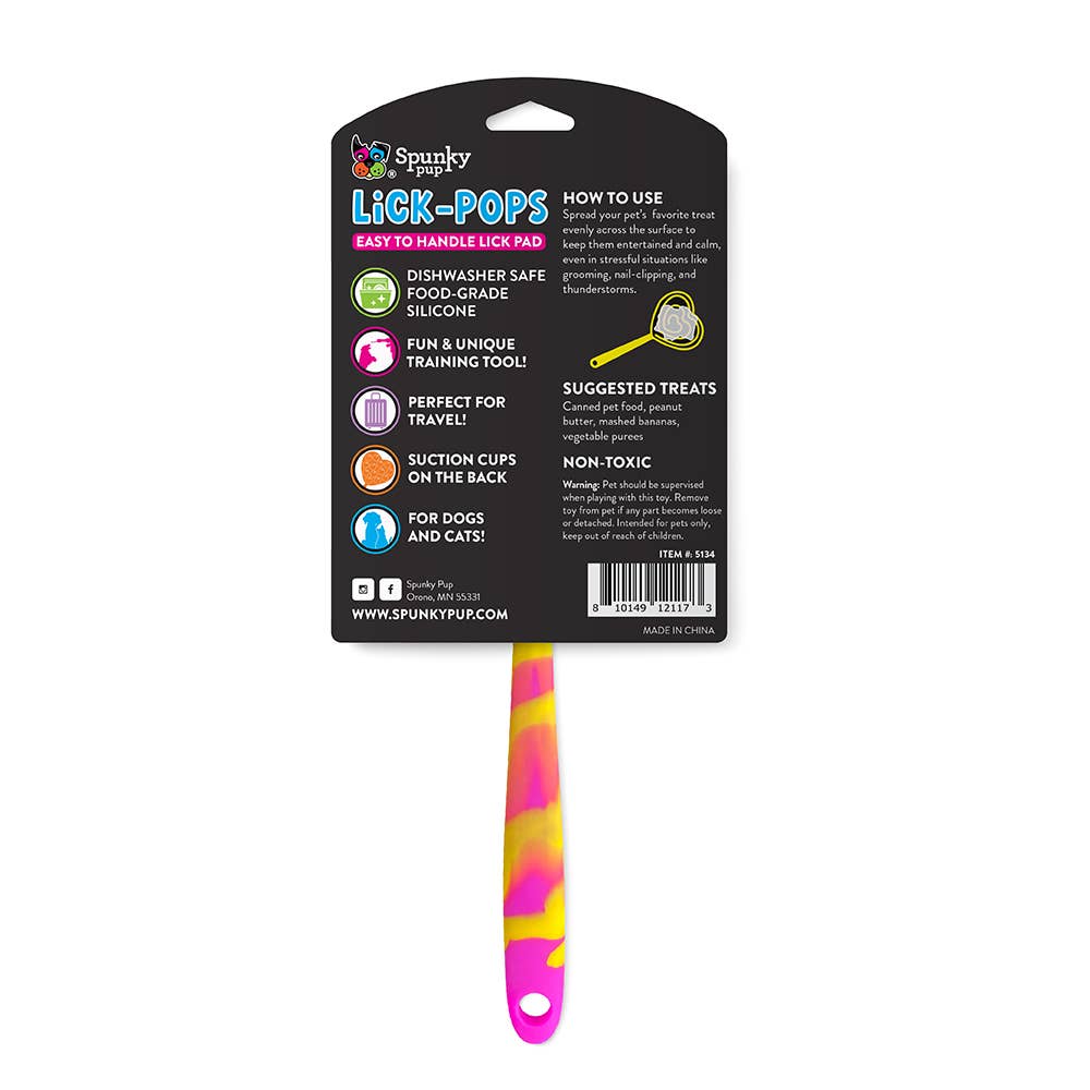 Spunky Pup Lick Pop - Flower