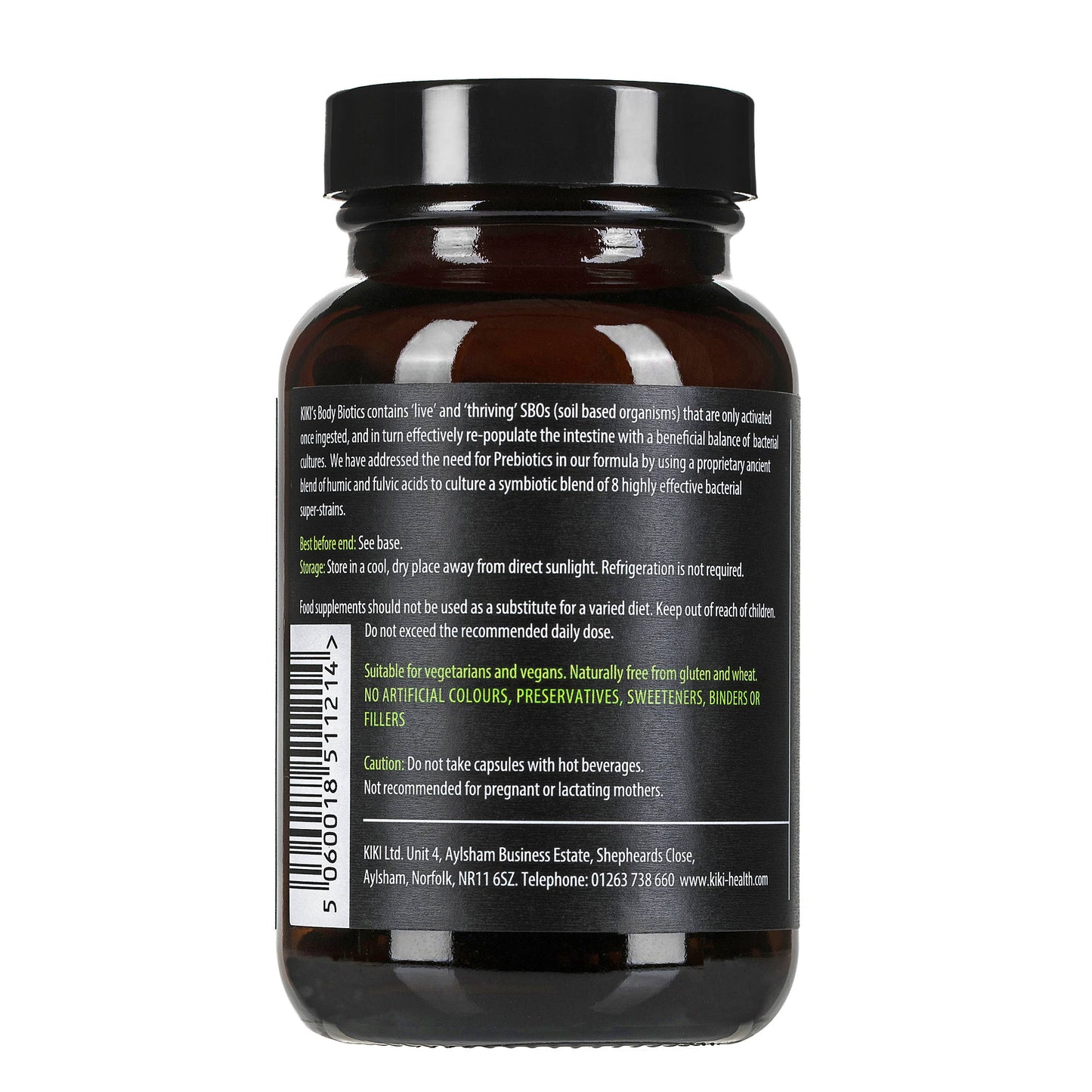 Kiki Health Body Biotics Soil Based Probiotics