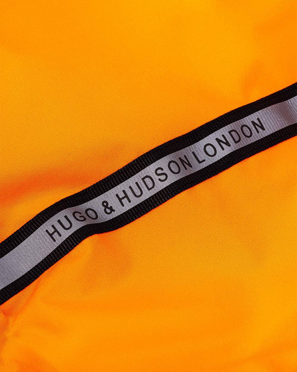Hugo & Hudson Reflective Hooded Dog Overalls - Neon Orange