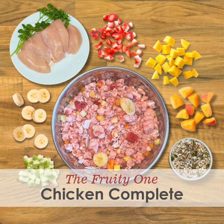 FBN Chicken Complete (The Fruity One) Raw 1kg