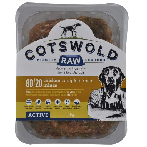 Cotswold Raw Chicken Mince - 80/20 ACTIVE