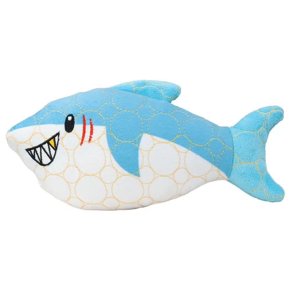 Shark Plush Tough Toy - Durable, Kevlar-Built, Squeaker for Strong Chewers