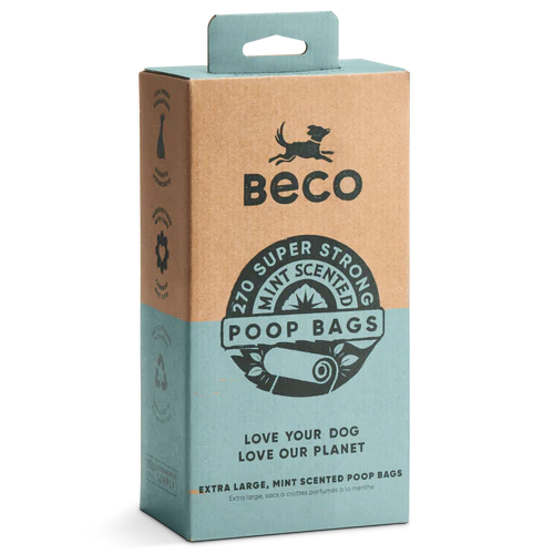 Beco Large Poop Bags | Mint Scented