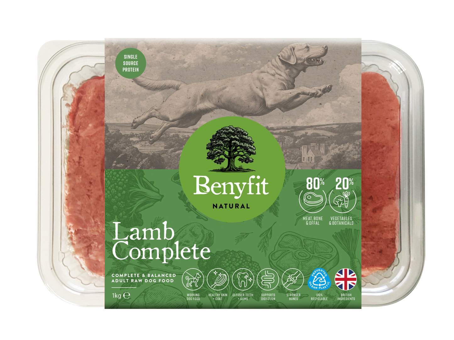 Benyfit Natural Lamb Complete Adult Dog Food
