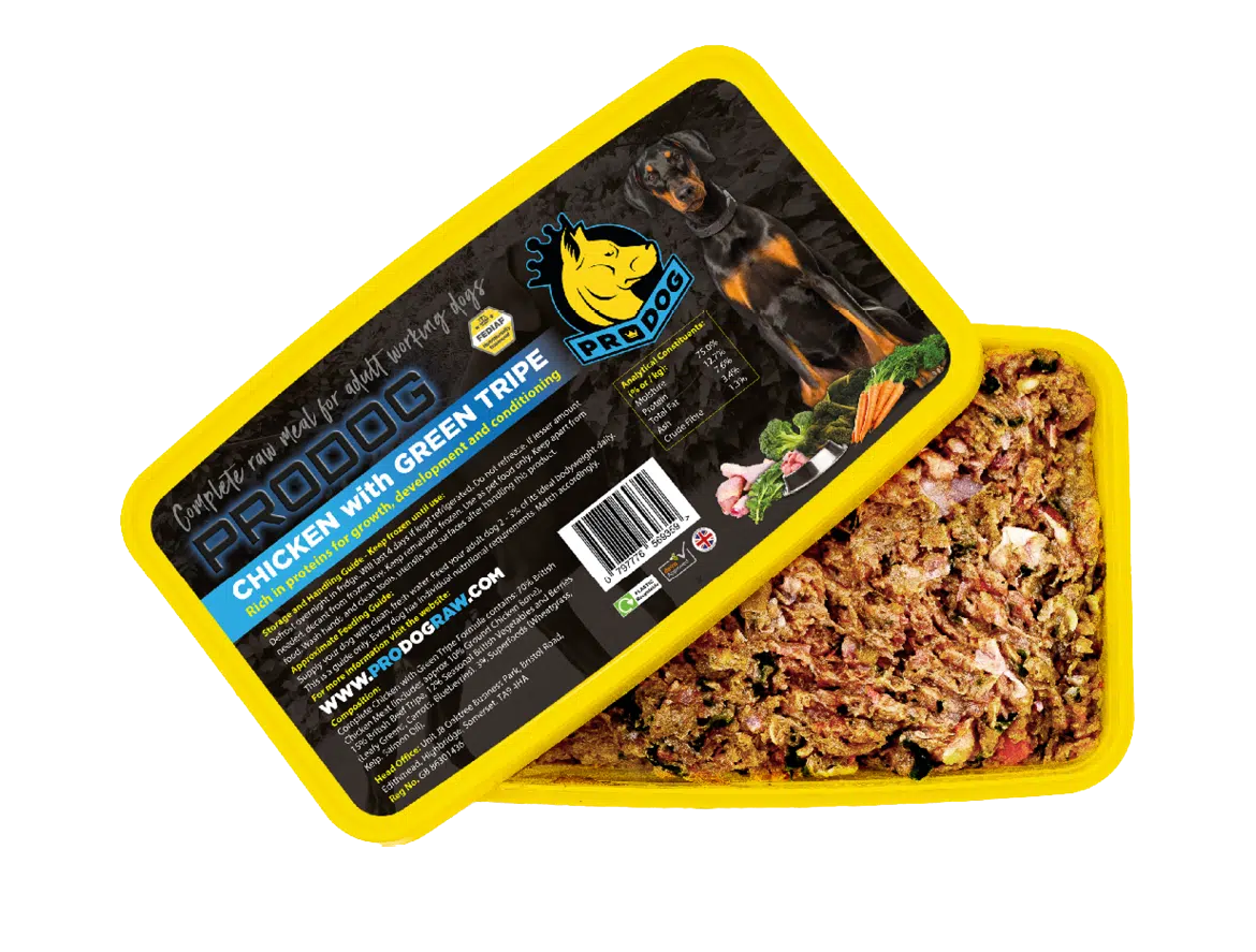 ProDog Tripe with Chicken Complete Raw Dog Food Meal