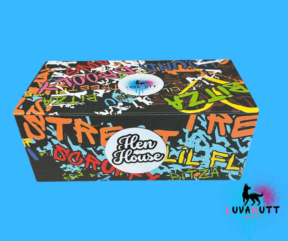 LuvaMutt Hen House Treat Box