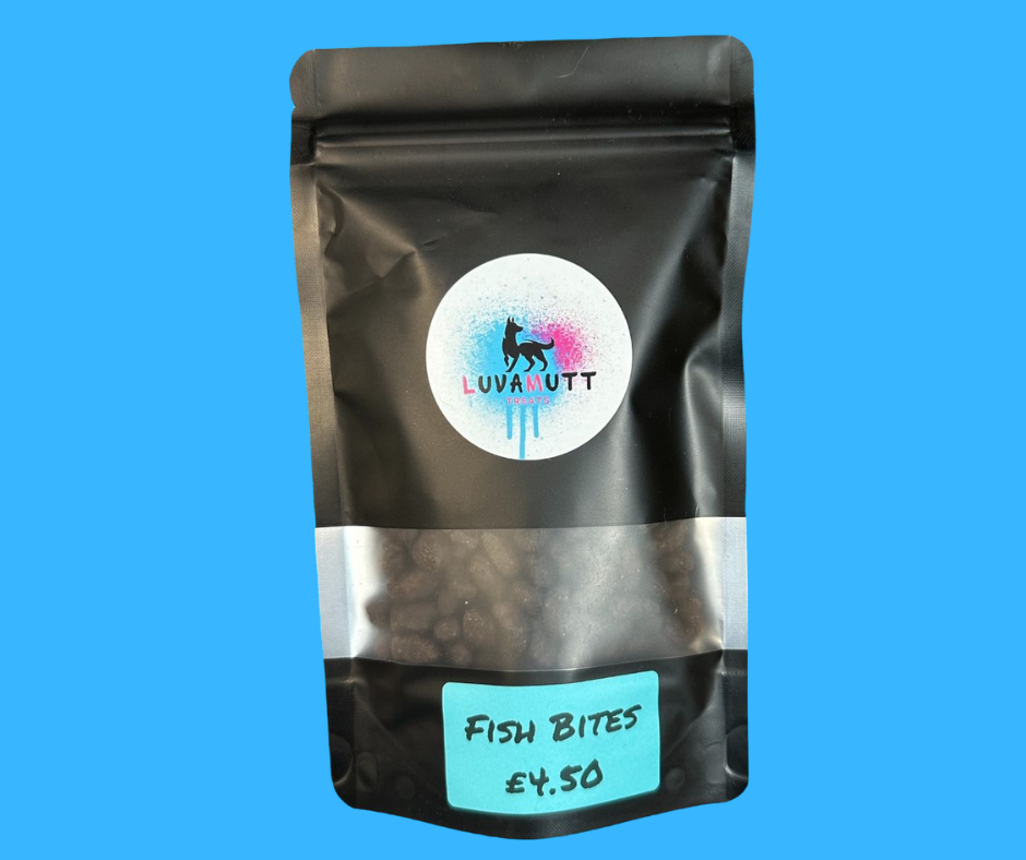 LuvaMutt Fish Bites 100g
