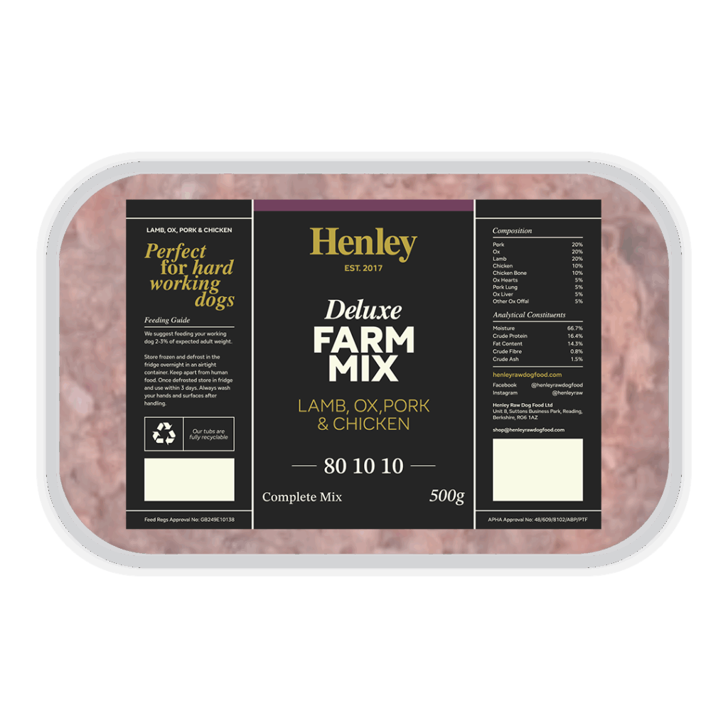 Henley Deluxe Farm Mix 80/10/10 500g