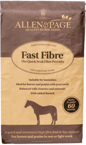 Allen & Page Fast Fibre Horse Feed 20kg