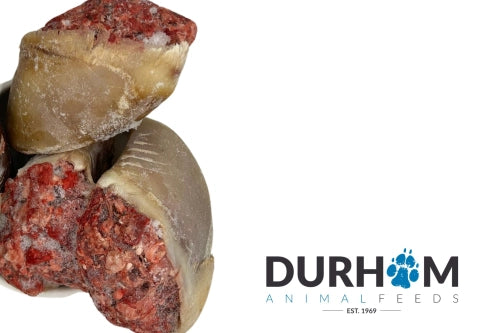 Raw Cow hooves Filled with Lamb 4pc