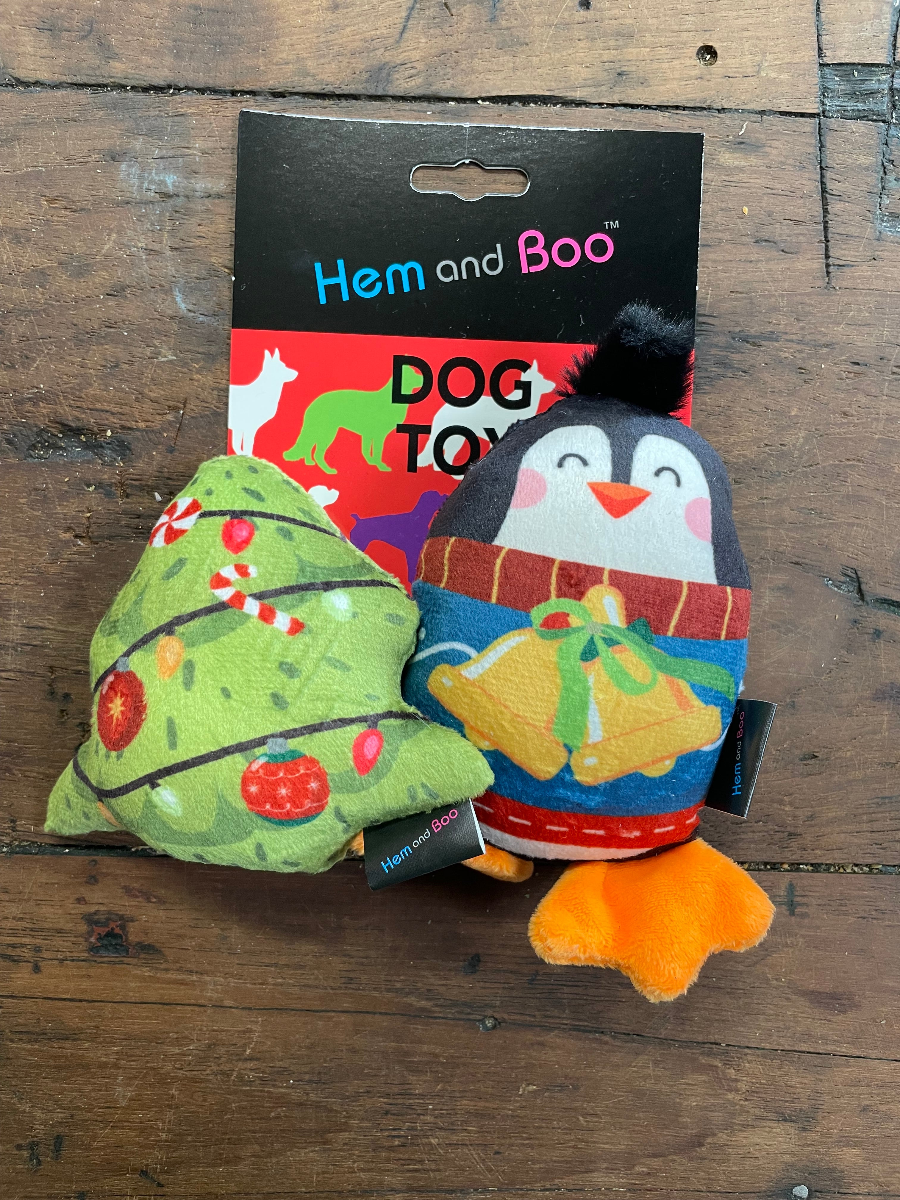 Hem & Boo 2 Christmas Toy Characters
