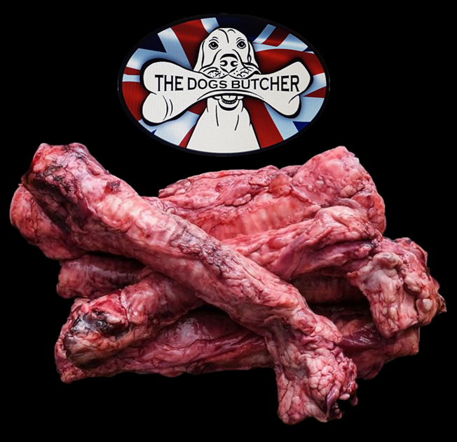 The Dogs Butcher Lamb Trachea x5 may have lung attached 500g