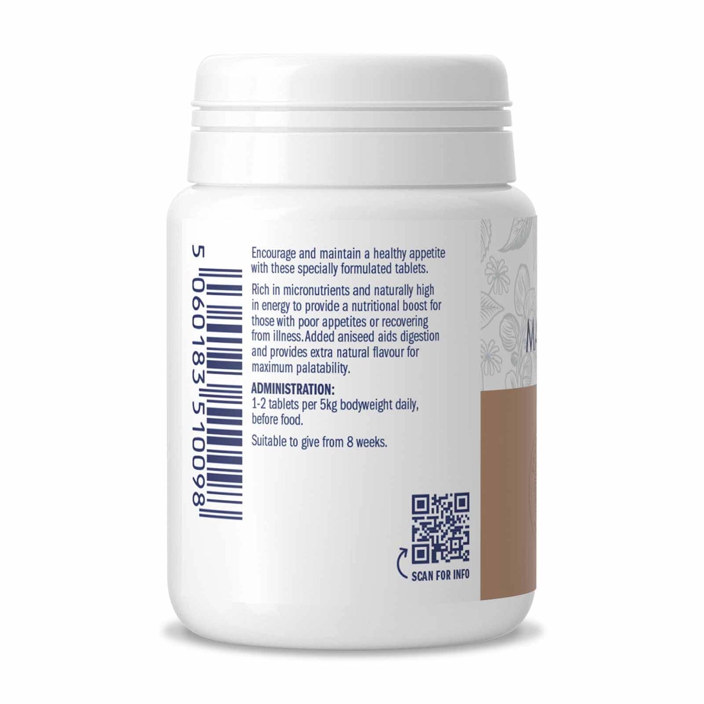 Dorwest Malted Kelp Tablets For Dogs And Cats - 100 Tablets