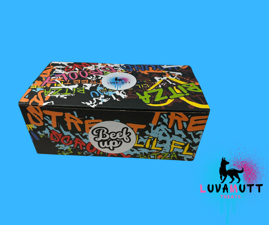 LuvaMutt Beef Up Treat Box