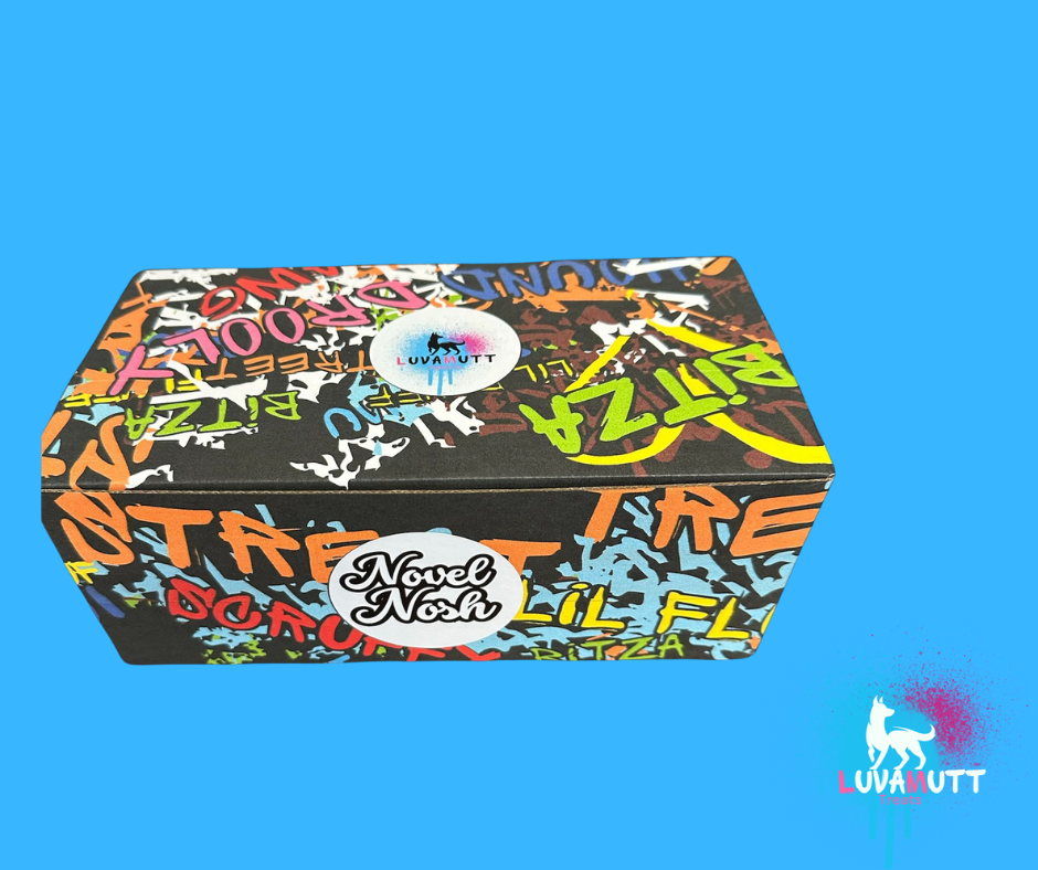 LuvaMutt Novel Nosh Treat Box