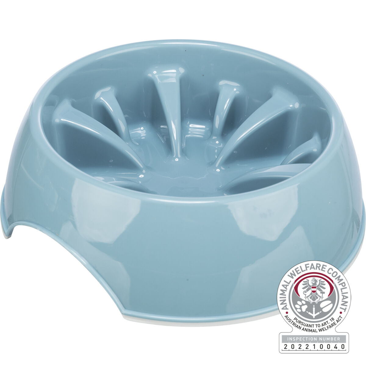 Trixie Slow Feeding Plastic Bowl