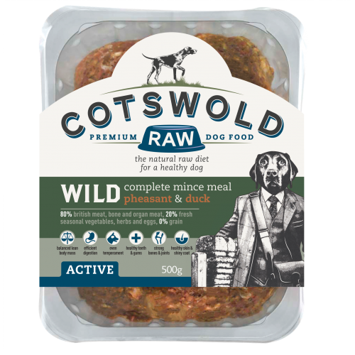 Cotswold Raw Wild Range Mince (with Pheasant & Duck)