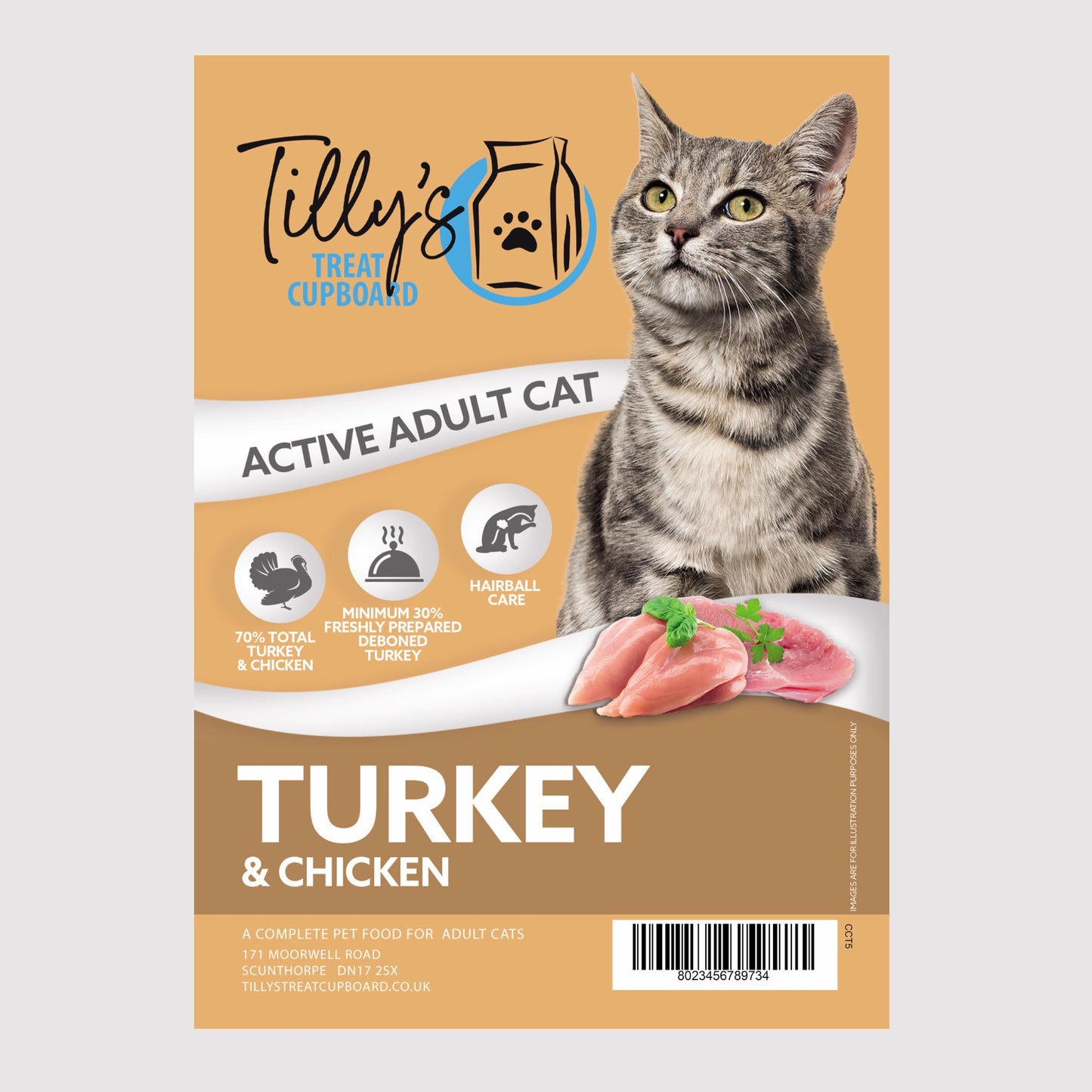 Tilly's Adult Cat Turkey & Chicken