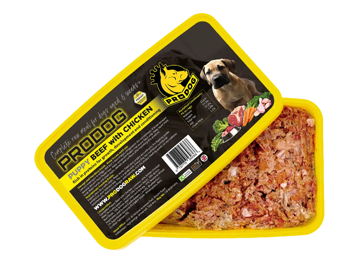 ProDog Beef and Chicken Raw Puppy Food Meal