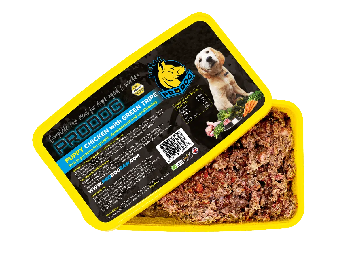 ProDog Chicken with Tripe Raw Puppy Food Meal