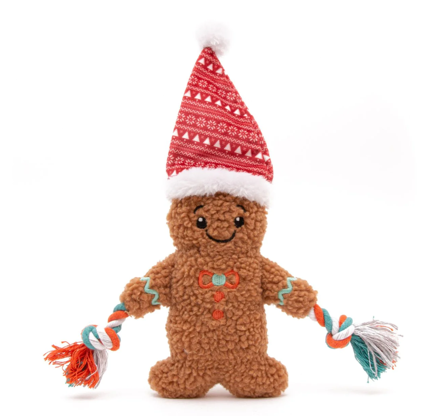 Great&Small Christmas Double Faced Gingerbread Friend with Rope 20cm