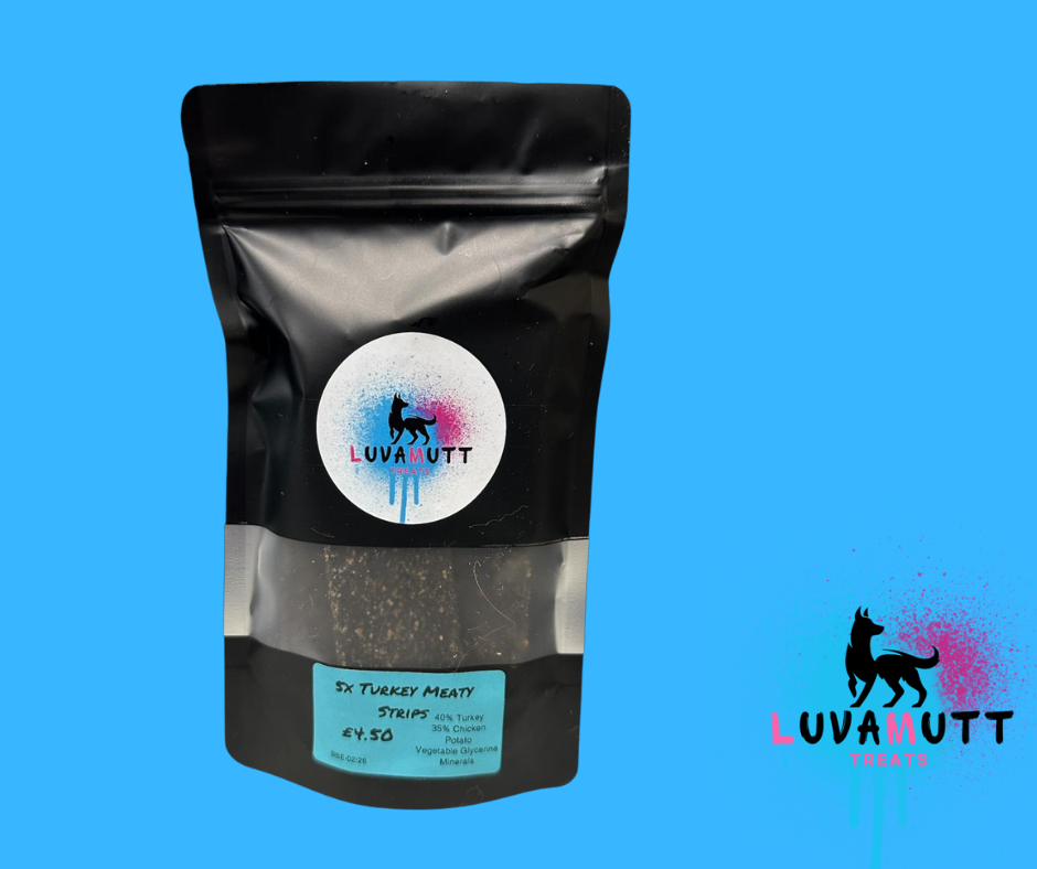 Luvmutt Meaty Turkey Strips x5