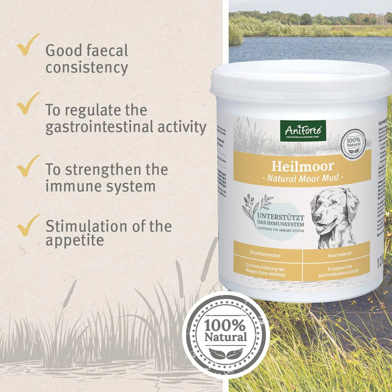 Aniforte Natural Moor Mud - Supports Digestion and Immune System