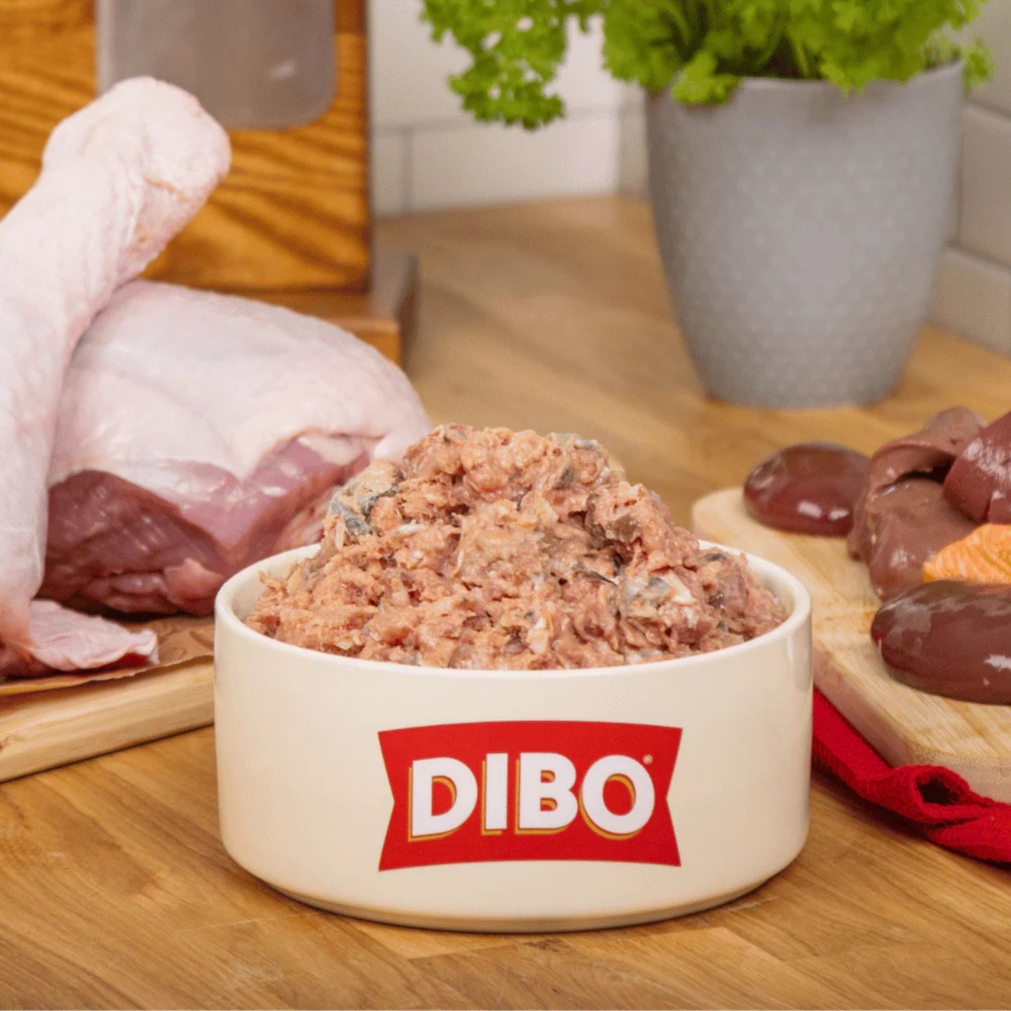 Dibo Finest (The Dog's Butcher) Salmon & Turkey 80/10/10 1kg