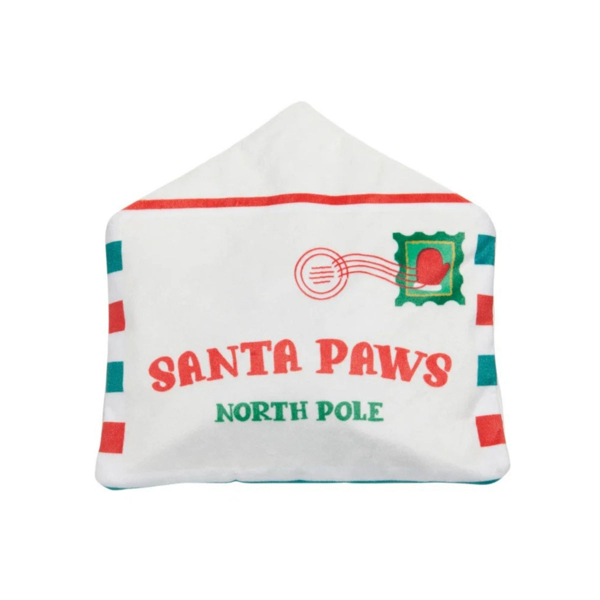 BARK Xmas Letter To Santa Paws Dog Toy