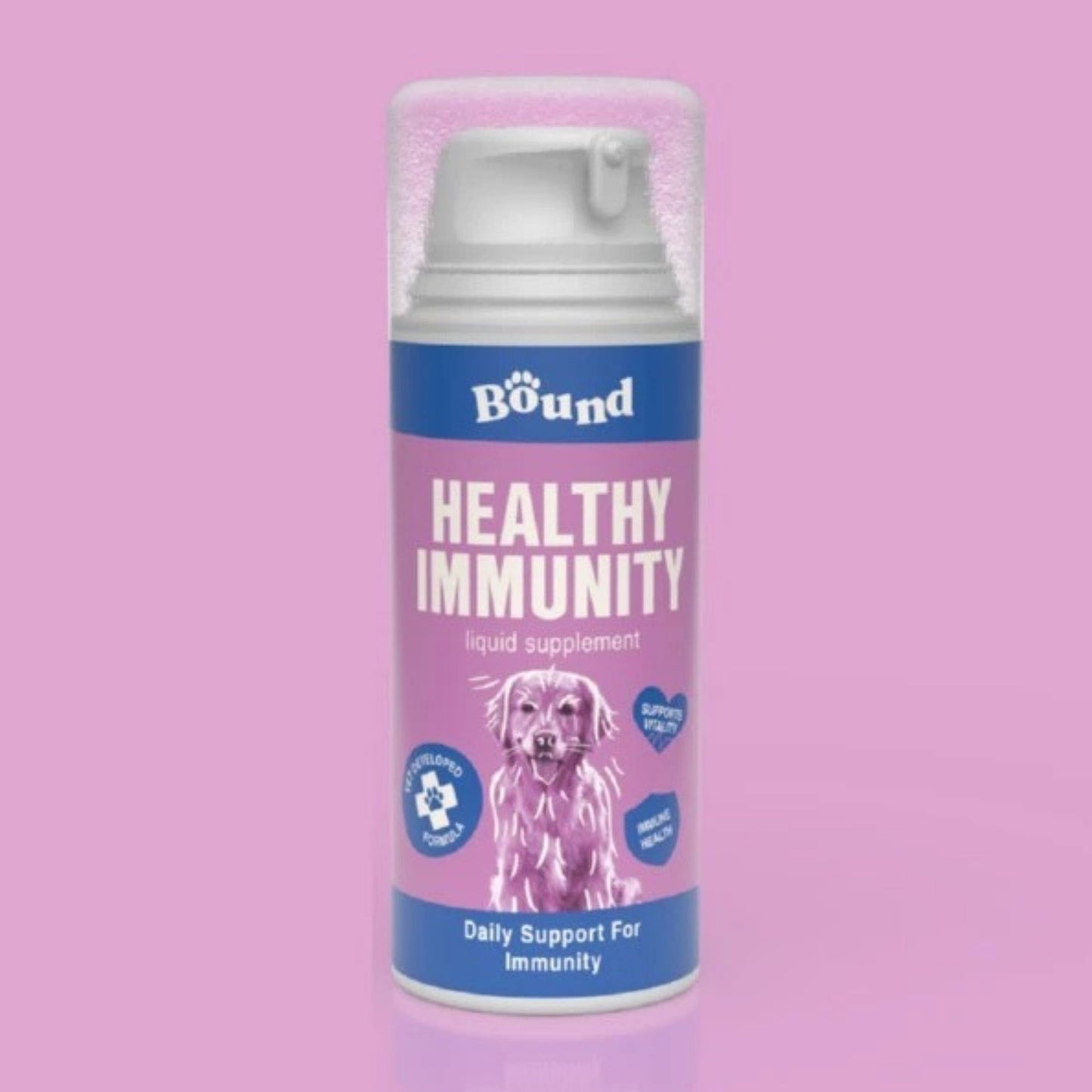 Bound Pets Healthy Immunity Liquid Supplement 100ml