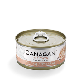 Canagan Wet Cat Food Chicken with Crab for Kittens & Adults 75g