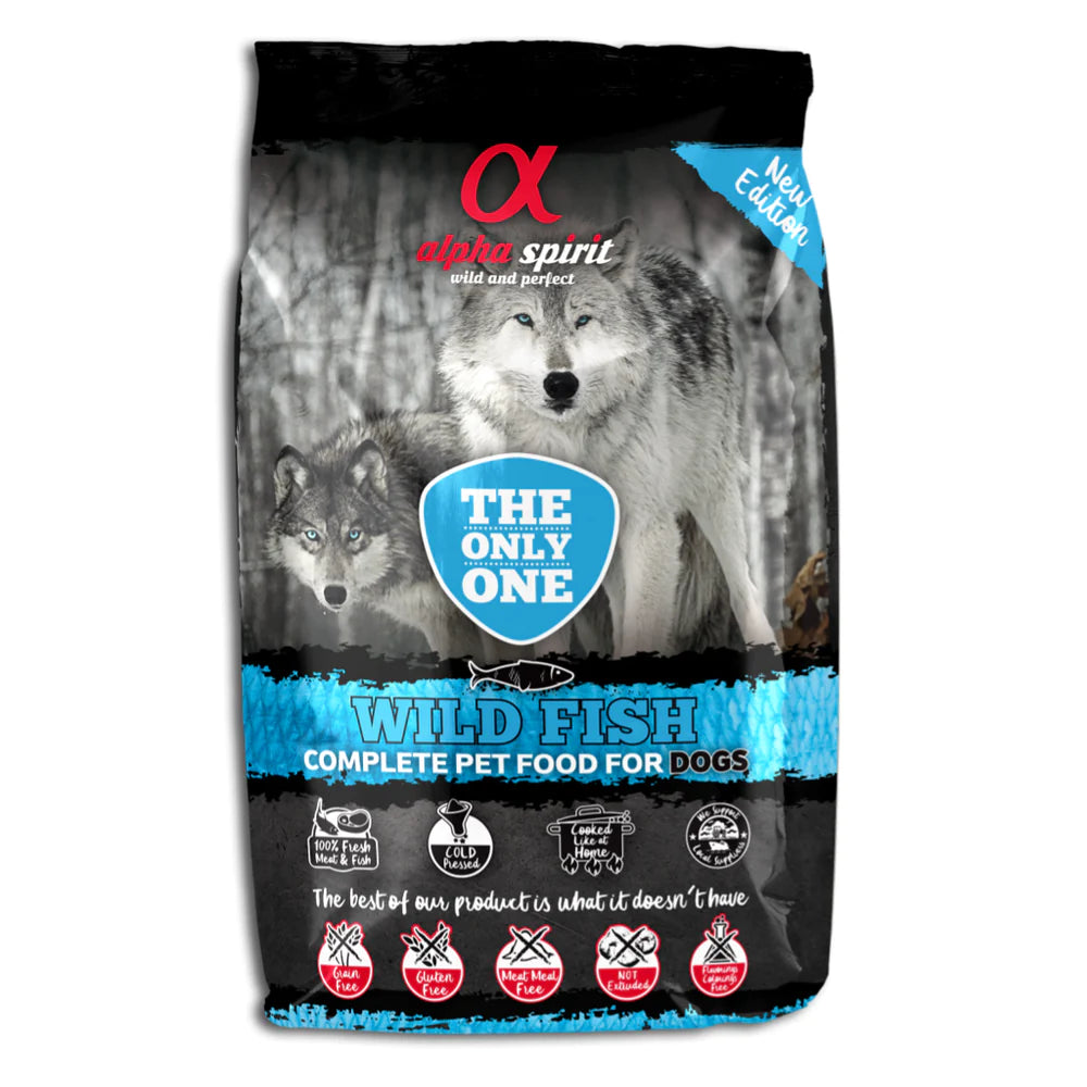 Alpha Spirit The Only One Wild Fish Complete Dog Food 3kg/12kg