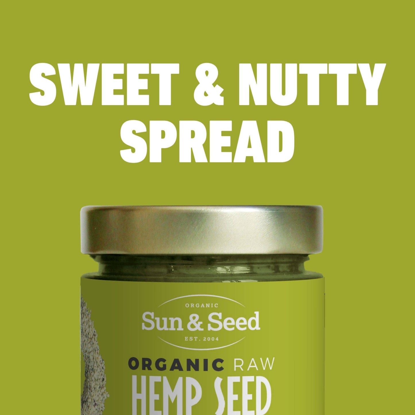 Sun & Seed Organic Raw Hemp Seed Butter 200g