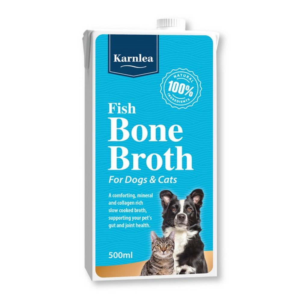 Karnlea Fish Bone Broth for Dogs and Cats 500ml