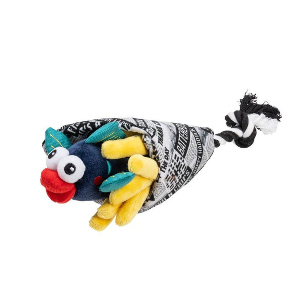 House of Paws Fish and Chips Plush Toy 32cm