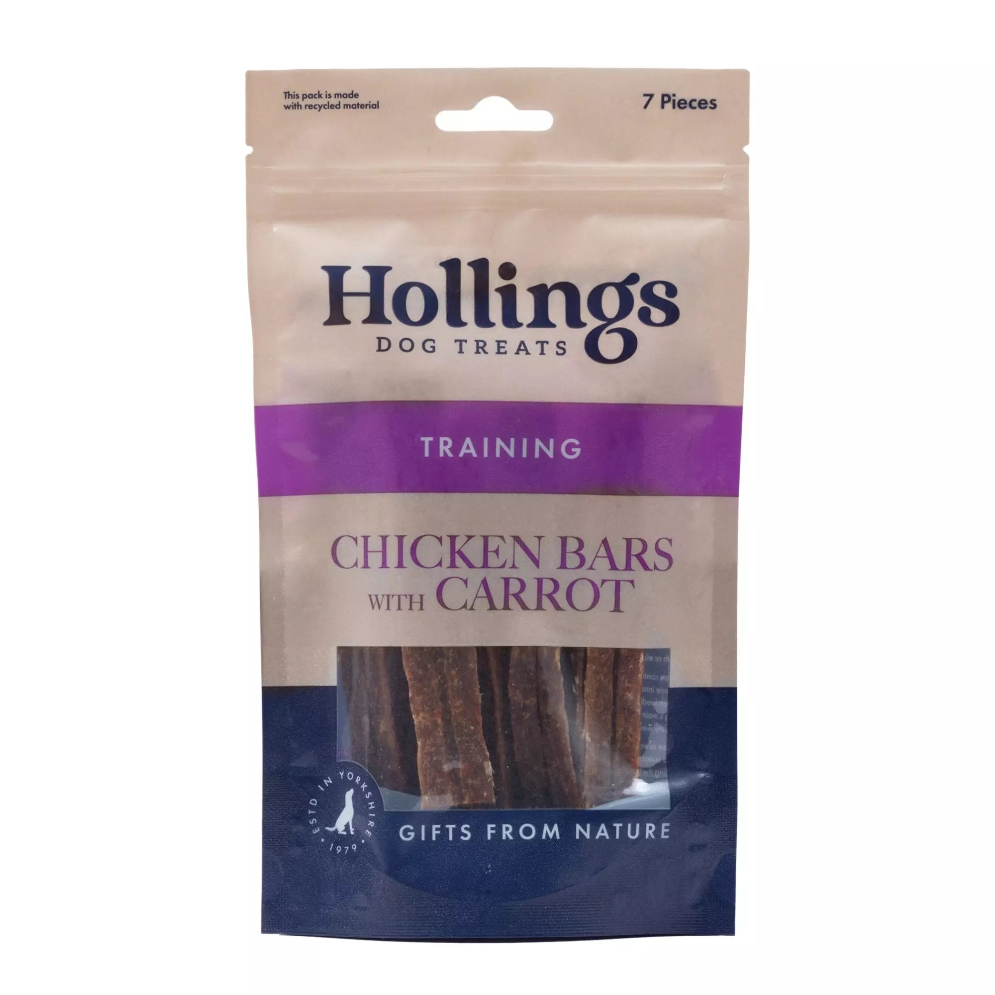 Hollings Chicken Bars with Carrot (Pack of 7)