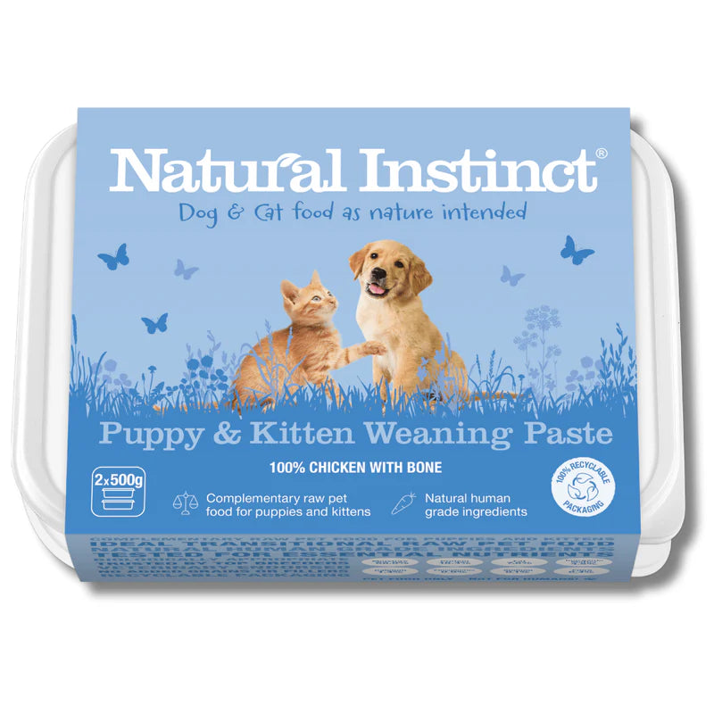 Natural Instinct Puppy & Kitten Weaning Paste 2x500g