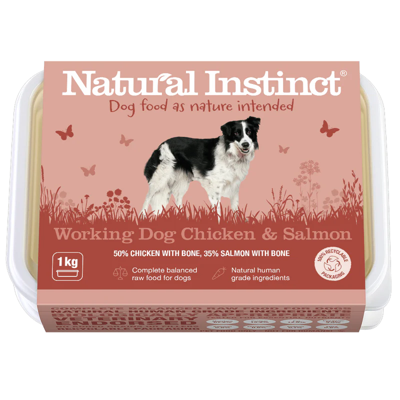 Natural Instinct Working Dog Chicken & Salmon 1kg