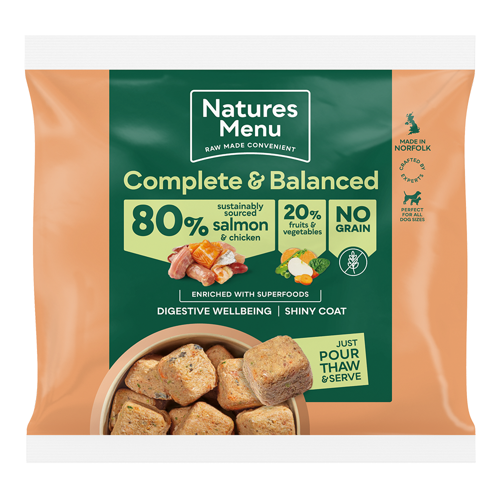 Natures Menu Country Hunter Raw Nuggets Chicken & Salmon 1kg