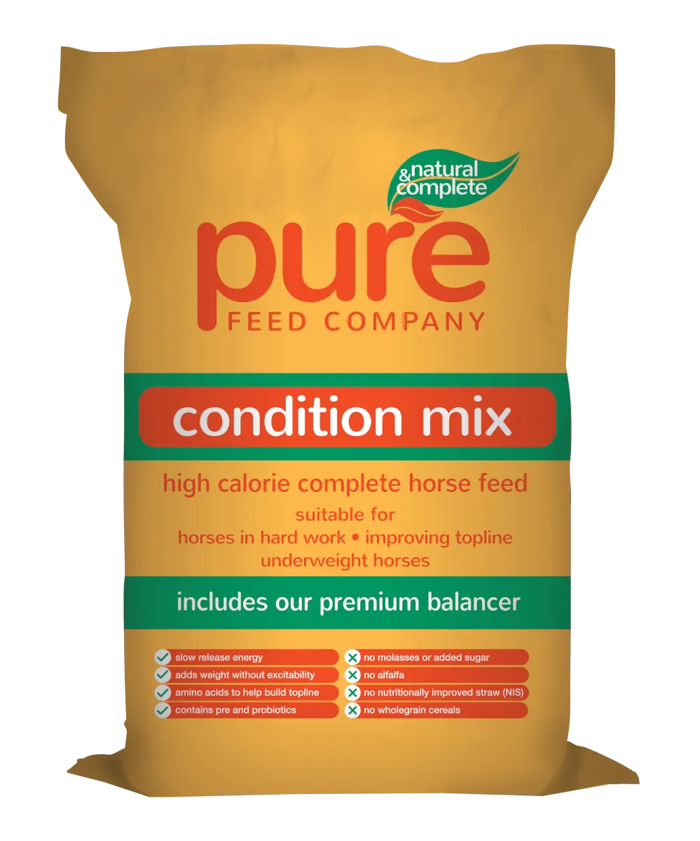 Pure Feeds Condition Mix Complete Horse Feed 15kg